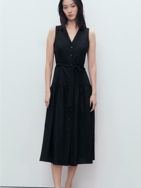 Mango Dresses & Skirts - Mango tie front dress